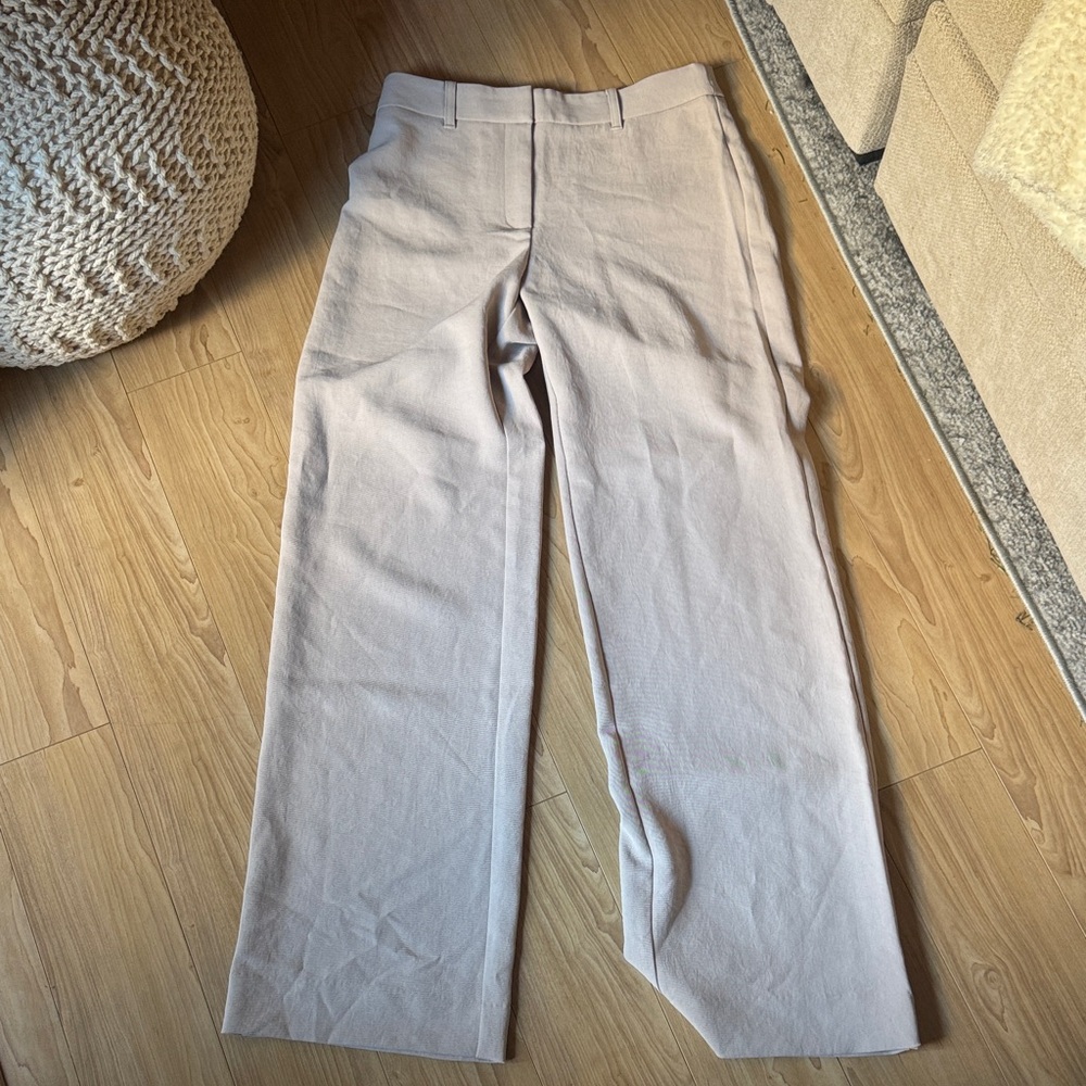 Kookai Beige Wide Leg Trousers